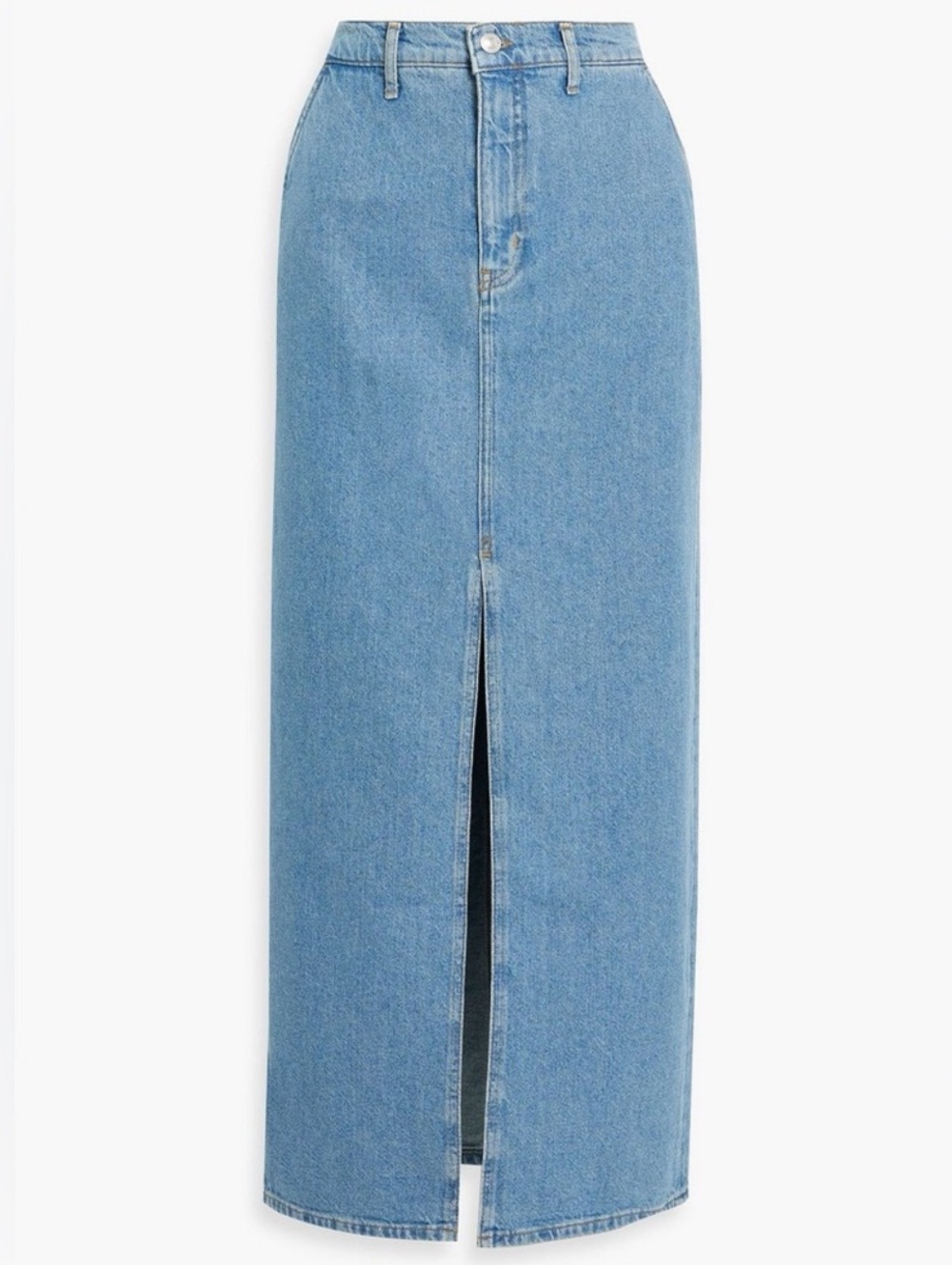 $300 Derek Lam Light Blue Denim Skirt Size 25‎